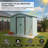 6 ft. x 5 ft. Outdoor Metal Storage Shed-123384837-123384842