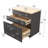 Jezelle Single Storage Cabinet ( 34.65'' H x 31.5'' W x 19.69'' D)-1974935929