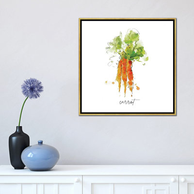 Sketch Kitchen Carrot by Sally Swatland - Painting Print