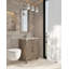 Meuble-lavabo simple en acrylique l 24 po x P 18 po Laurel-104788666