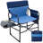 Camping Directors Chair With Side Table And Pocket, Portable Folding Chairs With Compact Size-954678742