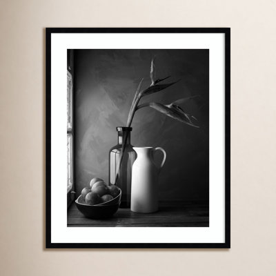 Plums and Jars Still Life Photo Print
