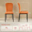Modern Velvet Armless Upholstered Dining Chair with Diamond Stitching for Dining Room, Restaurant, Bar-596006369