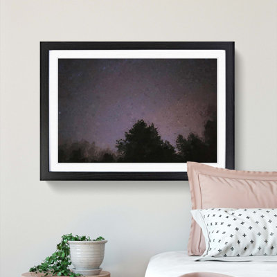 Tree Stars in Abstract - Framed Print