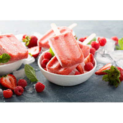 Ice Cream Popsicles par Veselovaelena - photographie sur toile tendue