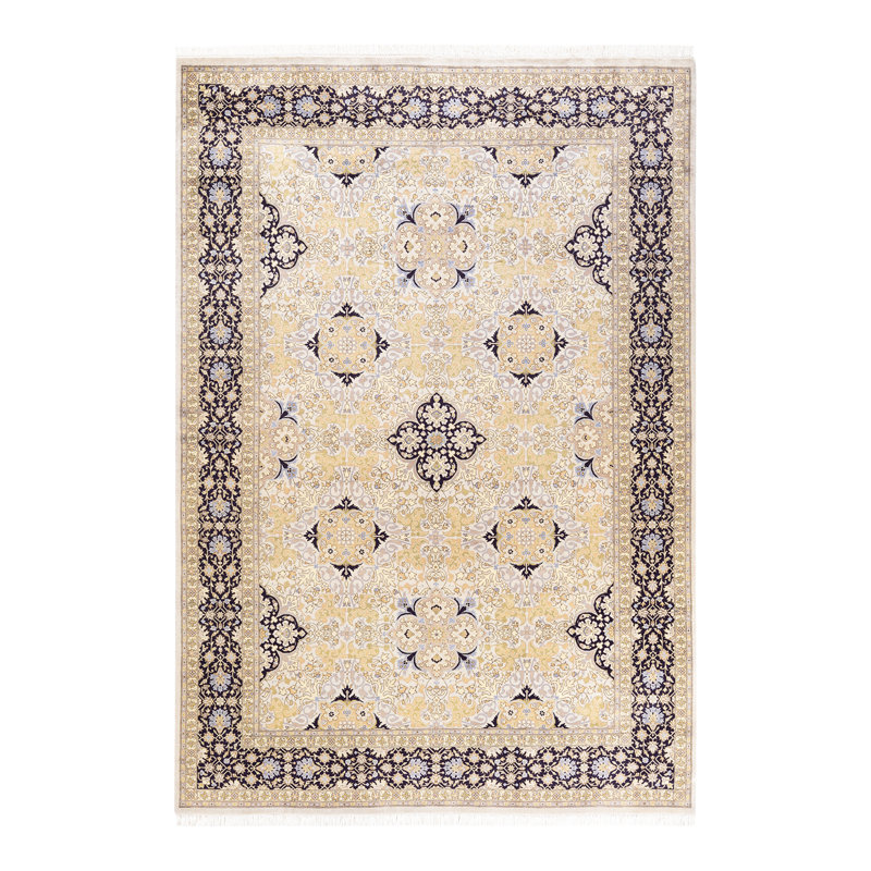 Classic One-of-a-Kind 6' 2" X 8' 10" Hand Knotted Area Rug