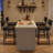 Set of 2 Modern 26" Counter Height Bar Stools, Faux Leather Barstools with Back & Metal Legs for Kitchen Island-418827847