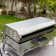 Flat Top Gas Griddle with Foldable Legs, 3-Burner Stainless Steel Propane Gas Grill Griddle, 24” Portable Tabletop Griddle