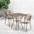 Robbin Square 4 - Person 35.25'' Long Dining Set-24678879