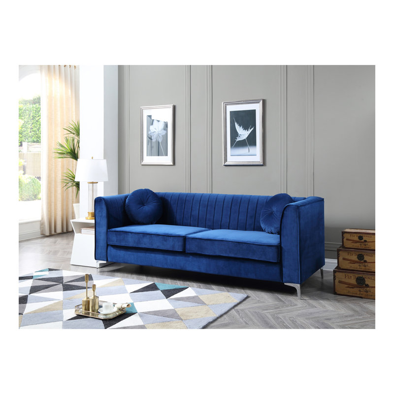 Canapé Delray G790A-S (2 boîtes), Marine, 3