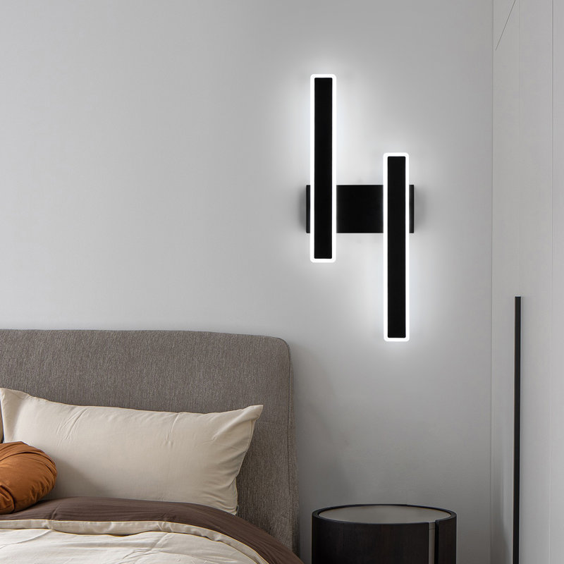 Bousson 2-Light LED Flush Mounted Wall Sconce
