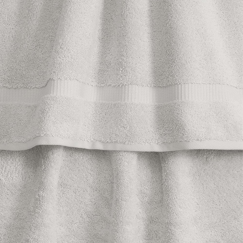 Ensemble de 4 serviettes en coton Antalya, Amande naturel