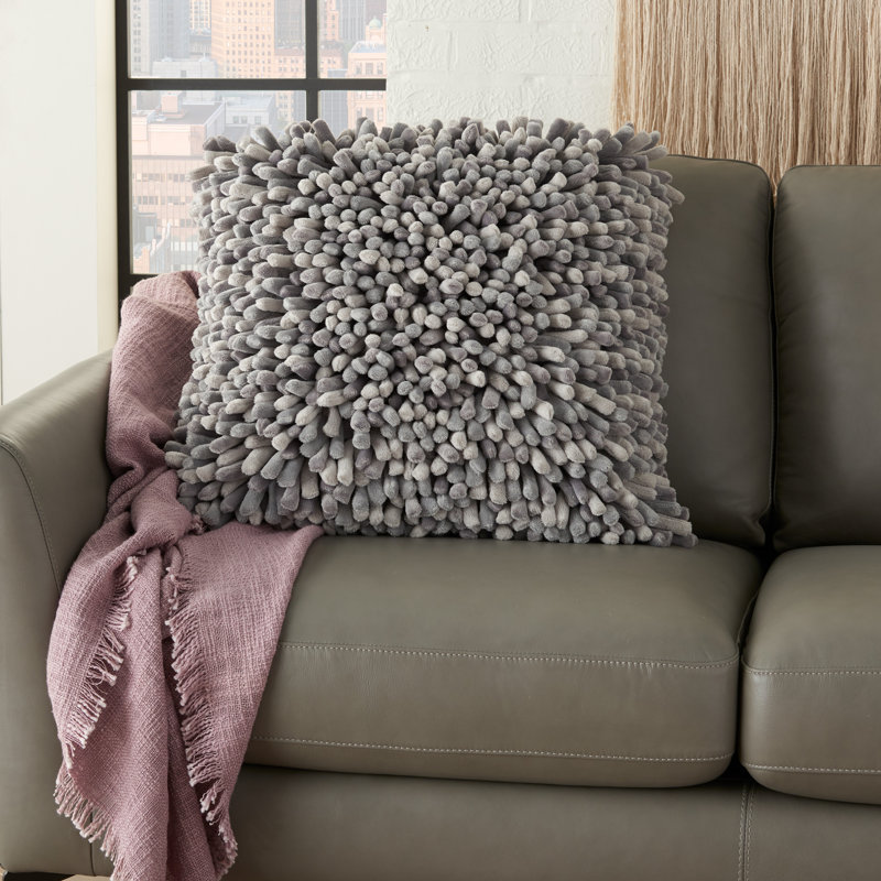 Throw Pillow, Gray