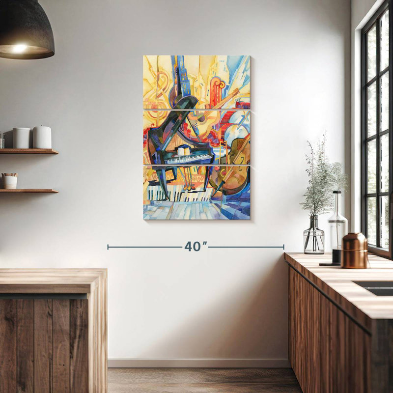 Big City Music Piano, H 38 po x l 24 po