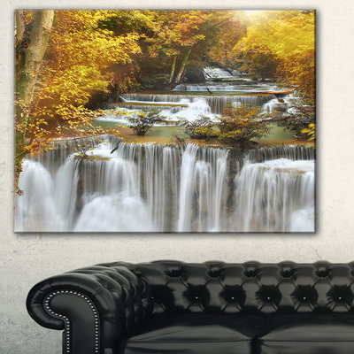 " Autumn Huai Mae Kamin Waterfall "
