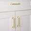 Grandeur Geneva 4" Brass Handle Pull-131085855