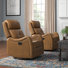 Ensemble de 2 fauteuils inclinables et pivotants Amaty