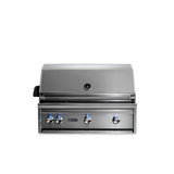 3-Burner Built-In Convertible Gas Grill with Trident Burner and Rotisserie