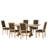 Clitherall Extendable Solid Wood Top Trestle Dining Set-70601879-70601867