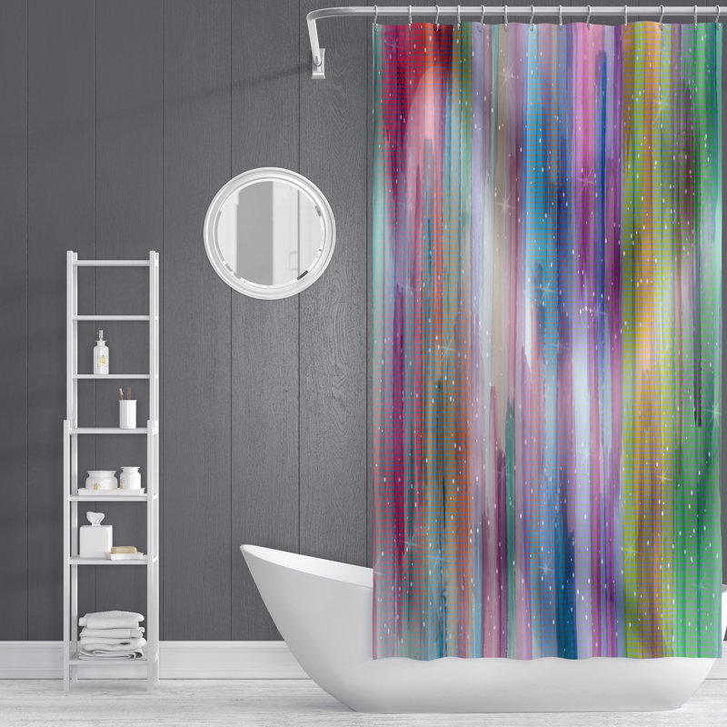 Rideau de douche Airyck Ombre, H 72 po x l 70 po