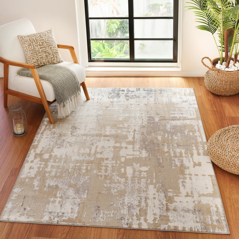 Abstract Area Rug, Rectangle 160 x 213cm