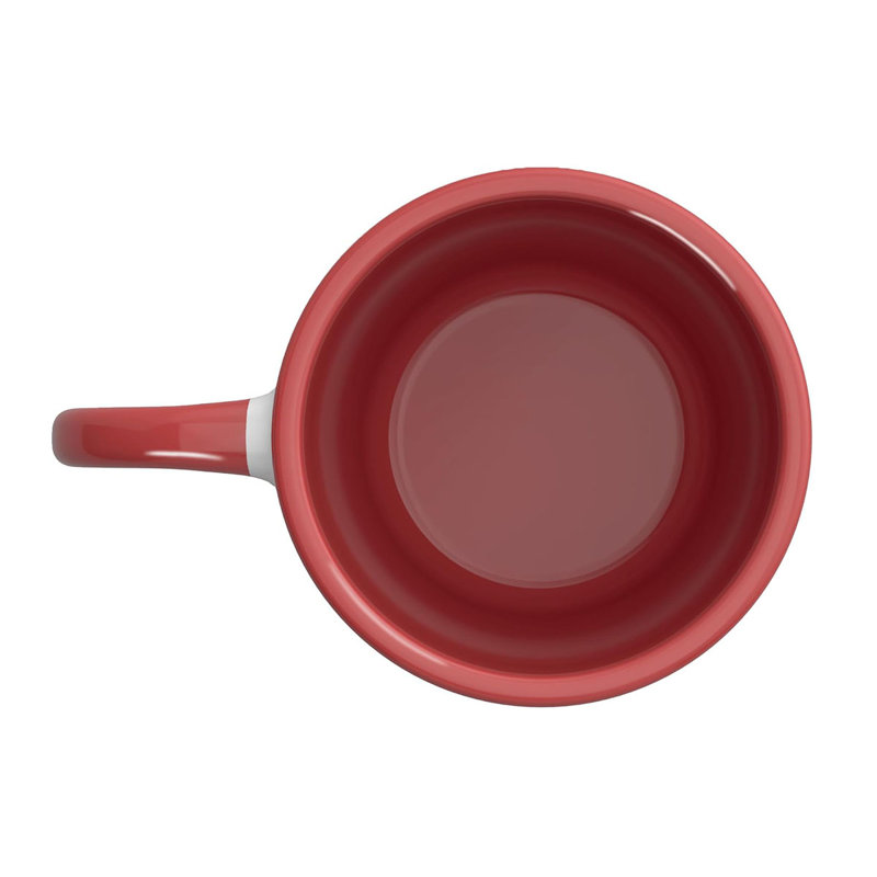 Ceramic Coffee Mug, Red