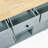 Kitchen Cart With Rubber Wood Drop-Leaf Countertop, Cabinet Door Internal Storage Racks-1221890635