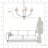 6-Light Oversize 47 inches Dimmable Classic Chandelier -753179278