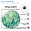 Horloge murale en verre Emerald