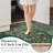  Kaldi Vintage Floral Washable Green 5X7 Area Rugs for Living Room Bedroom, Non Slip Oriental Low-Pile Rug for Entryway Dining Room Carpet-1714288558