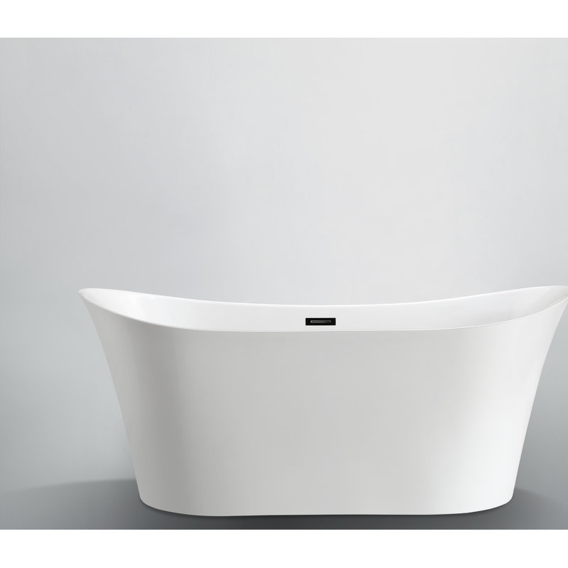 Toulouse 67'' x 31'' Soaking Acrylic Bathtub