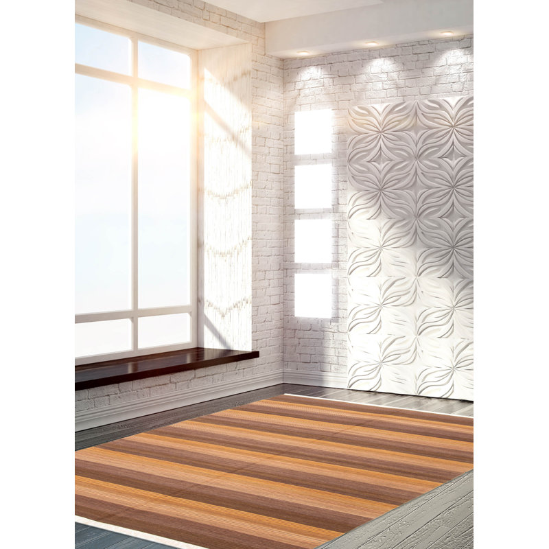 Boho Brown Kilim 5'11" x 9'0"