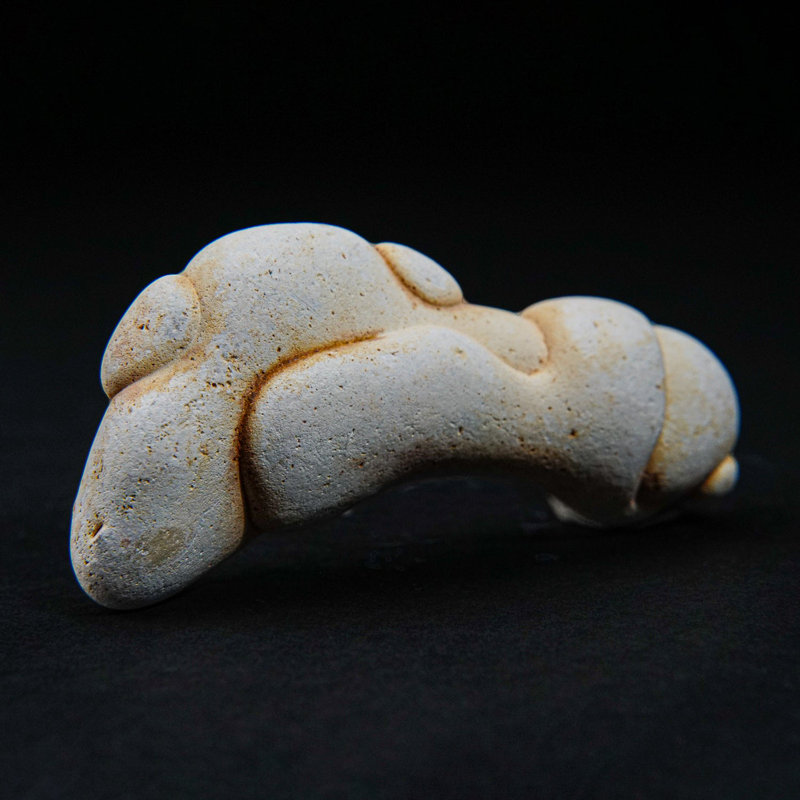 Genuine Gogotte Sandstone Concretion Sculpture (0.26 Lbs)