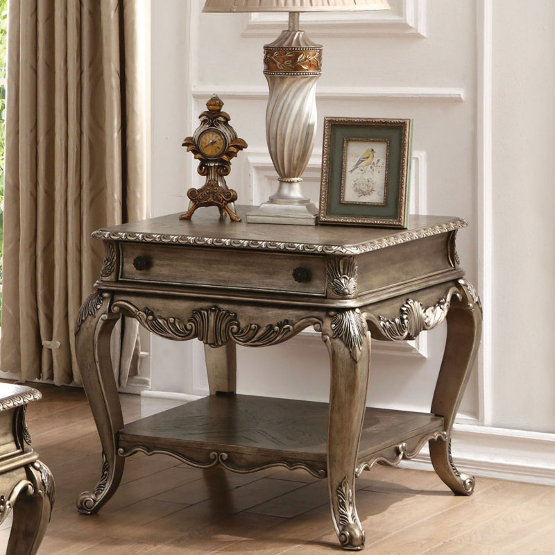 Table de bout rectangulaire Vintage Oak