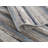 2’ X 3’ Blue Distressed Stripes Scatter Rug