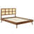 Modway Sidney Cane and Wood Platform Bed with Splayed Legs-255132133-255132134