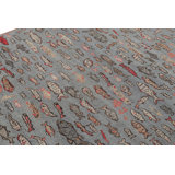 Rug & Kilim’S Mid-Century Rug In Blue With Colorful Fish Pictorials