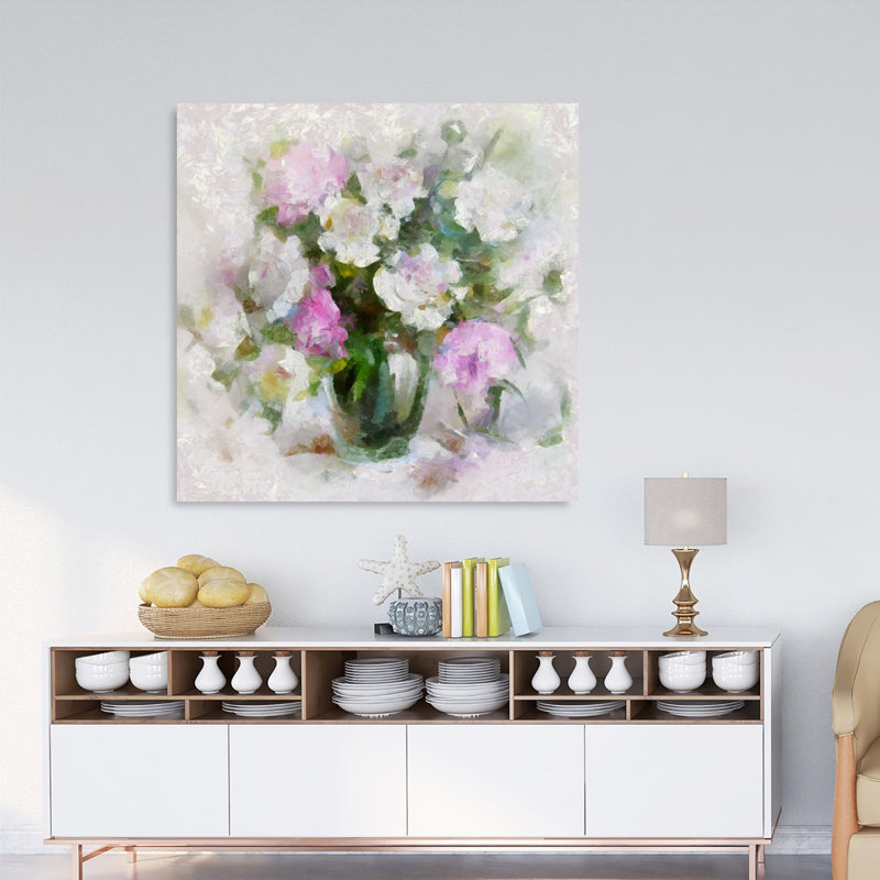 " Peaceful Garden 311 ", 48" H x 48" W x 1.5" D