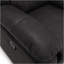 Fauteuil inclinable noir pivotant
