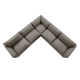 Tony 5 - Piece Modular Upholstered L-Sectional