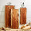 Set Of 3 Serving Boards With Iron Handle