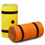 Floating Water Mat Pool Roll-up Floating Mattress W/ Rolling Pillow