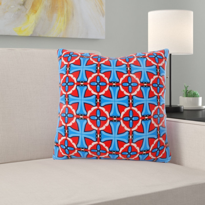 Coussin décoratif à motif, Intérieur