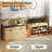 39" Modern 12 Pair Shoe Storage Bench with 2-Tier Flip Drawers and Top Hidden Storage for Entryway,Hallway-2049283712
