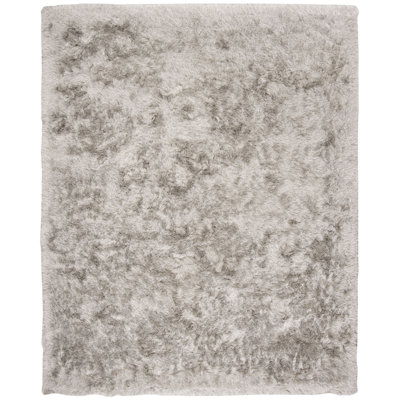 Morrell Shag Hand Tufted Performance Solid Color Rug