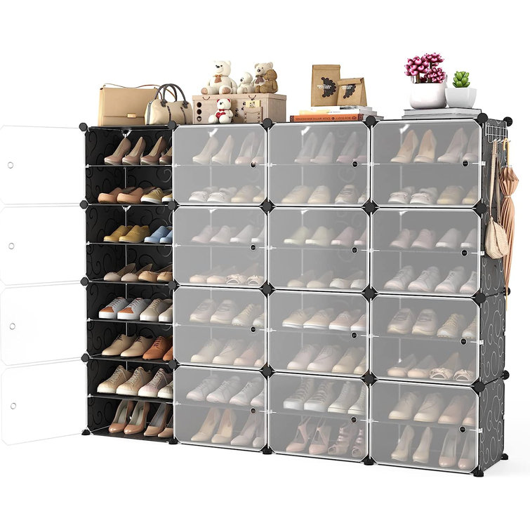 Mabiya 12 Pair Shoe Storage Cabinet Rebrilliant