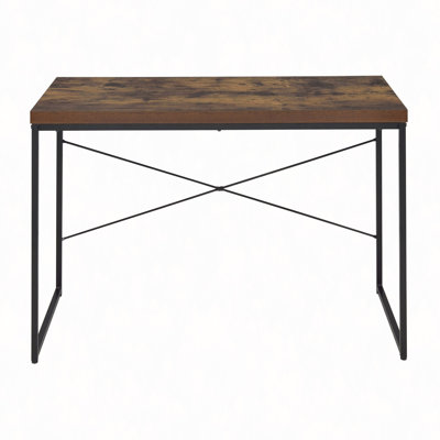 Writing Desk With Metal Sled Base