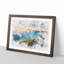 Niagara Falls Sunrise in Canada - Picture Frame Graphic Art Print-56914935-56914936