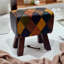 Leather Footstool