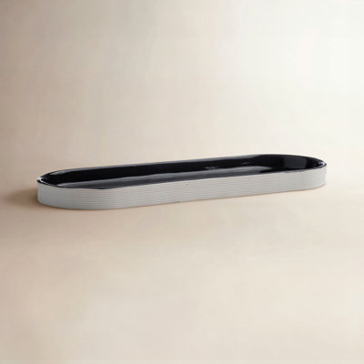 Hygge Porcelain China Bathroom Tray